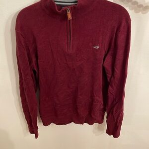 Vineyard vines maroon sweater